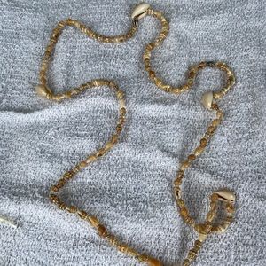 Handmade sea shell necklace